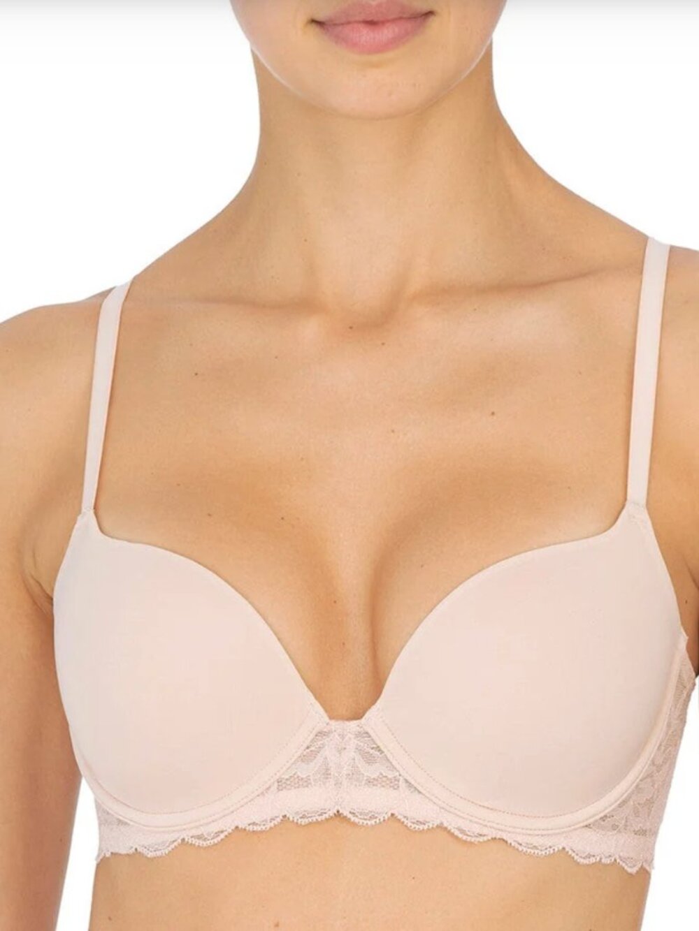 NATORI 721211 Statement Contour Underwire Lace T-Shirt Bra CAMEO ROSE 36C